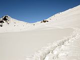 10 Long Trudge Through The Snow Continues From The Top Of The Ridge Above Yak Kharka Towards Kalopani Around Dhaulagiri